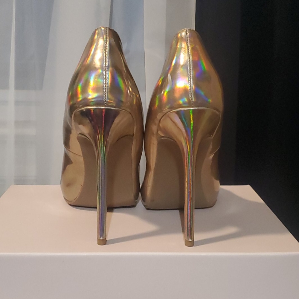 Open Toe High Heels - Picture 3 of 6